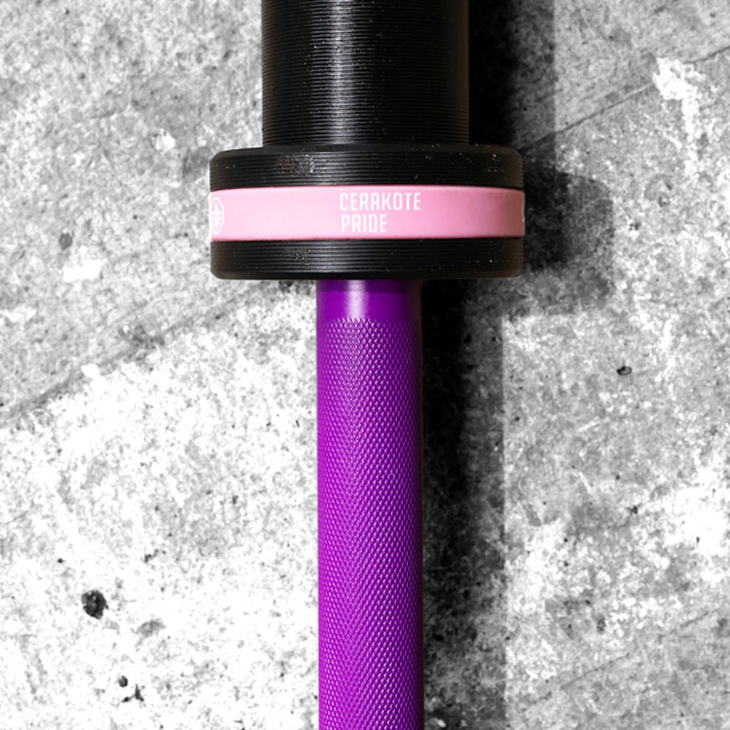 Lycan Fitness - Cerakote Pro Rainbow Barbell - Weight Bars - Revive and Lift