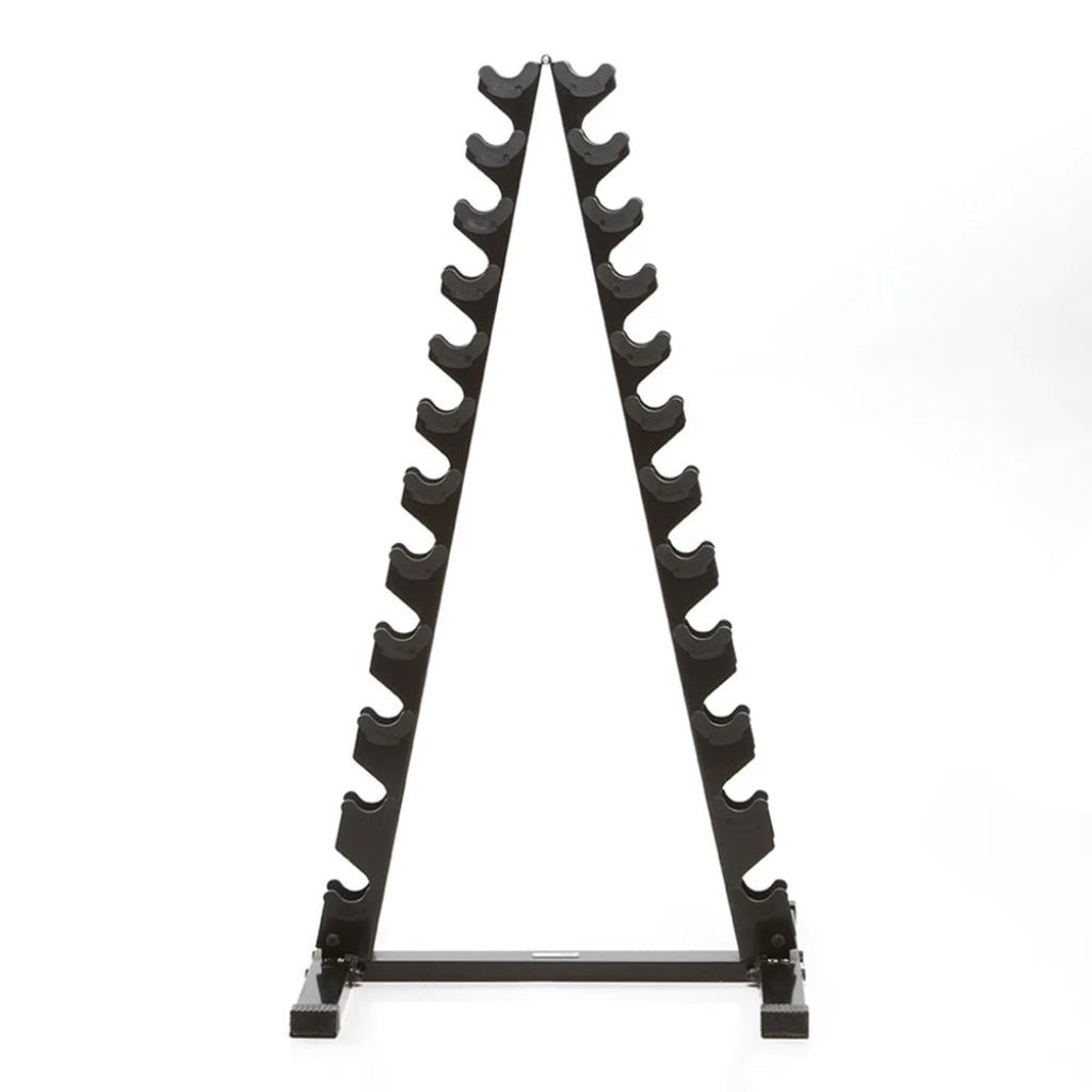 Power Systems - Neoprene of Vinyl Vertical Dumbbell Rack - Dumbbell Storage - Revive and Lift