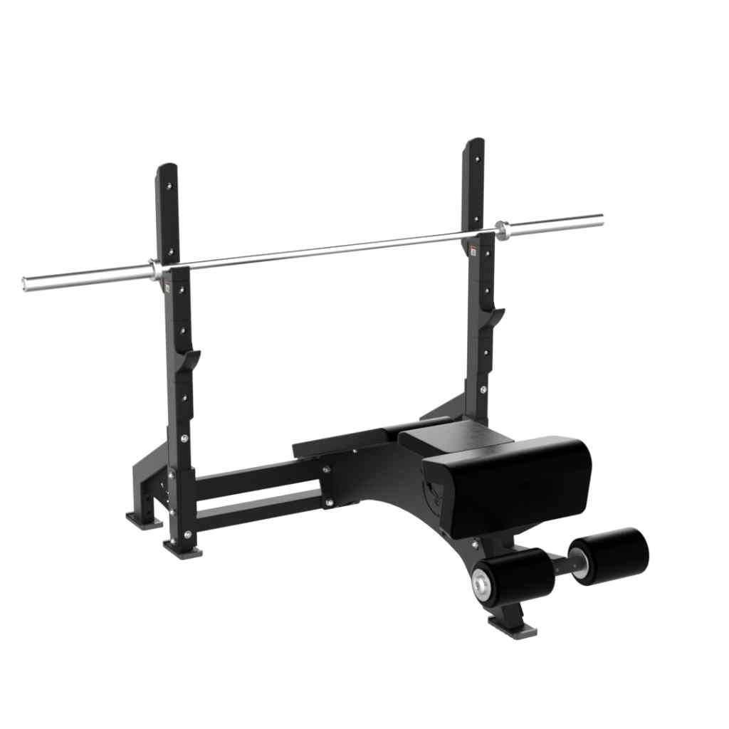 Defiant Strength - Defiant Olympic Decline Bench Press with Storage - Bench