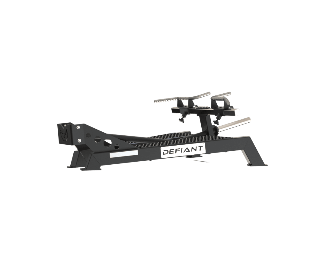Defiant Strength - Defiant Strength DS1027 T - Bar Platform Row - Plate Loaded