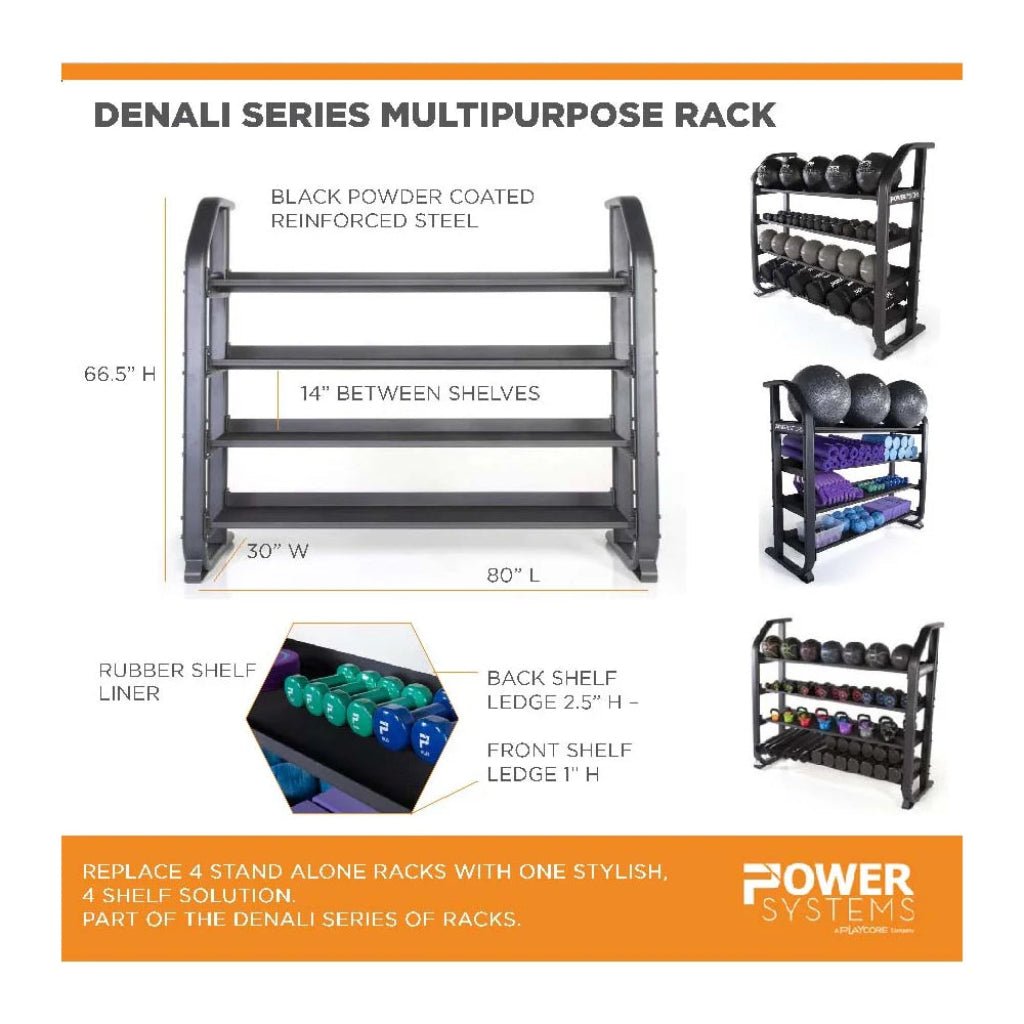 Power Systems - Denali Series Multipurpose Rack - Multipurpose Storage - Revive and Lift