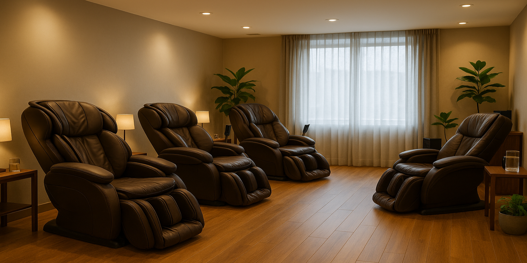 Real Life massage chair room