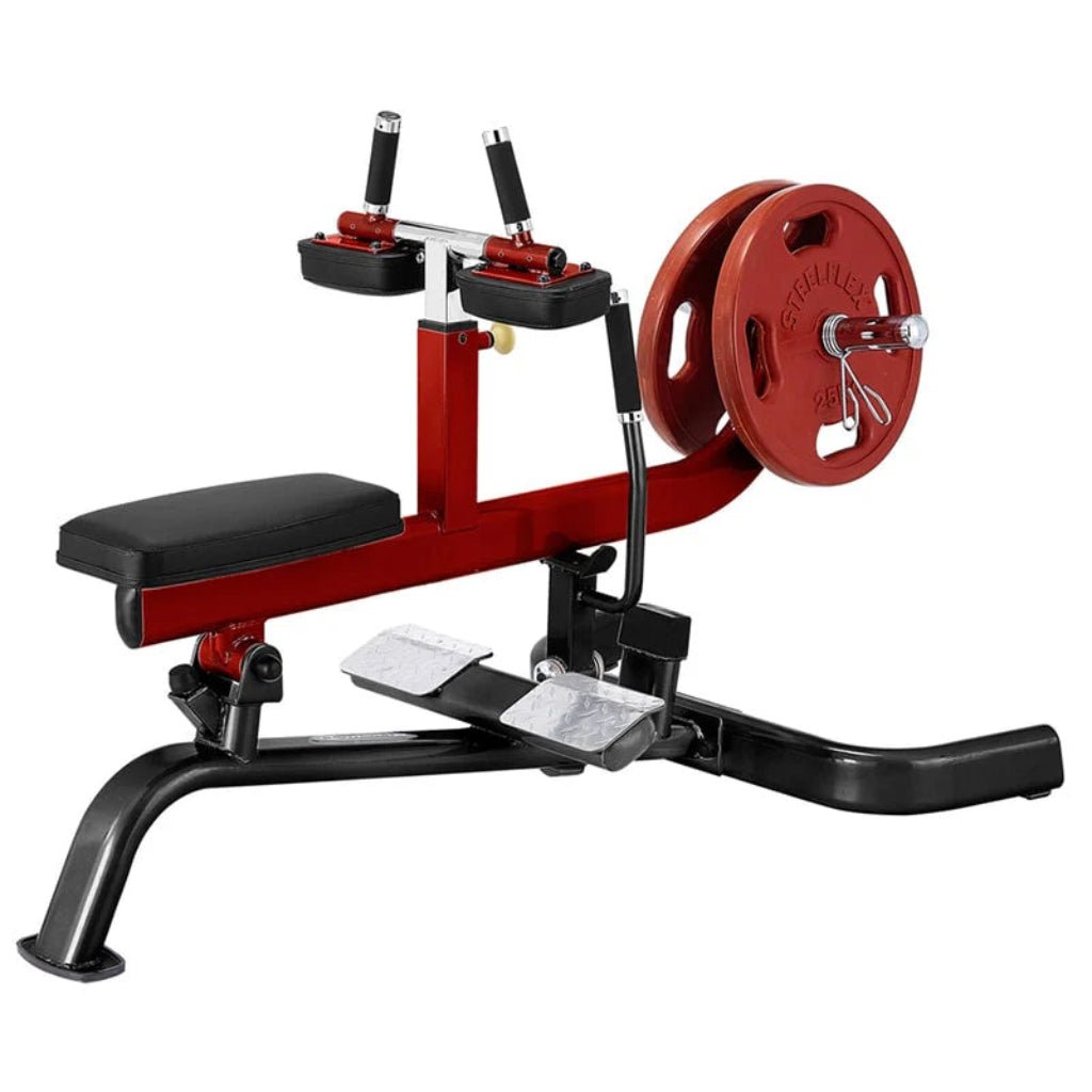 SteelFlex - PLSC Seated Calf Machine - Plate Loaded - Revive and Lift