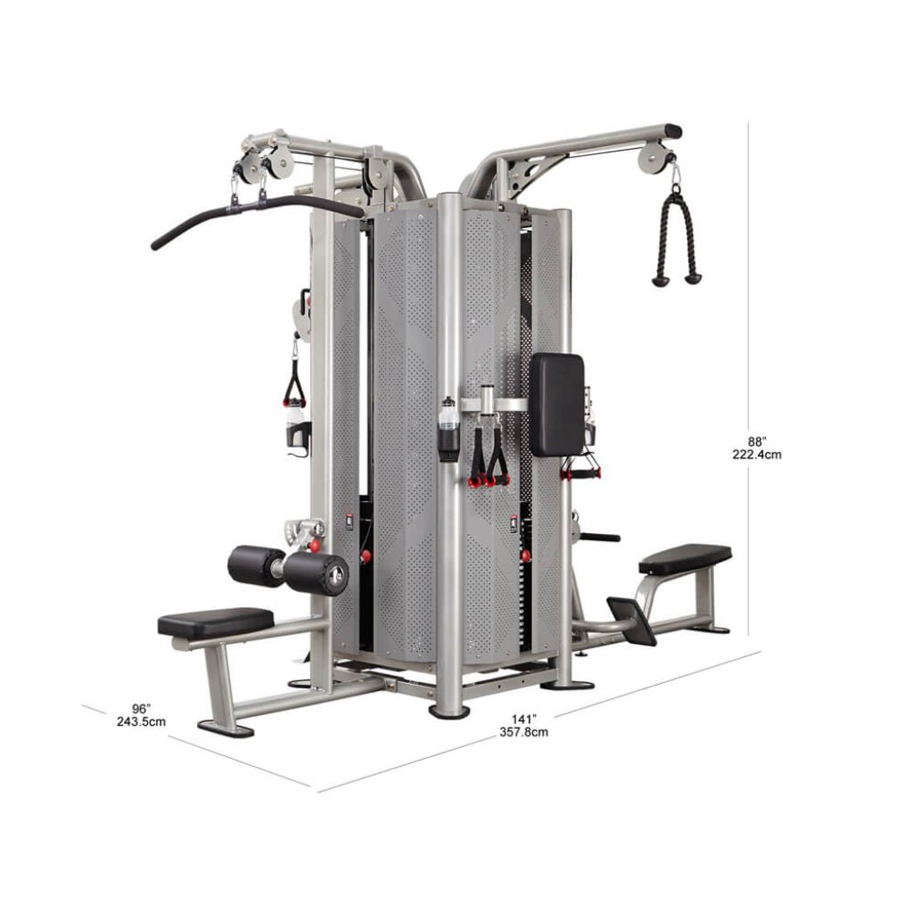 SteelFlex - JG4000S 4 Stack Multi - Station - Cable Machine - Revive and Lift