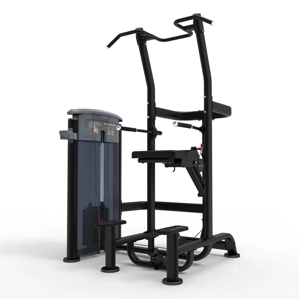 TKO Strength & Performance - TKO 7026 Selectorized Assisted Chin & Dip Machine - Selectorized