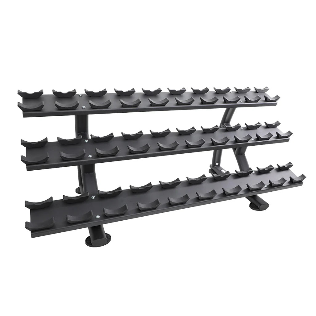 TKO Strength & Performance - TKO 7052B 15 Pair Dumbbell Rack - Dumbbell Storage