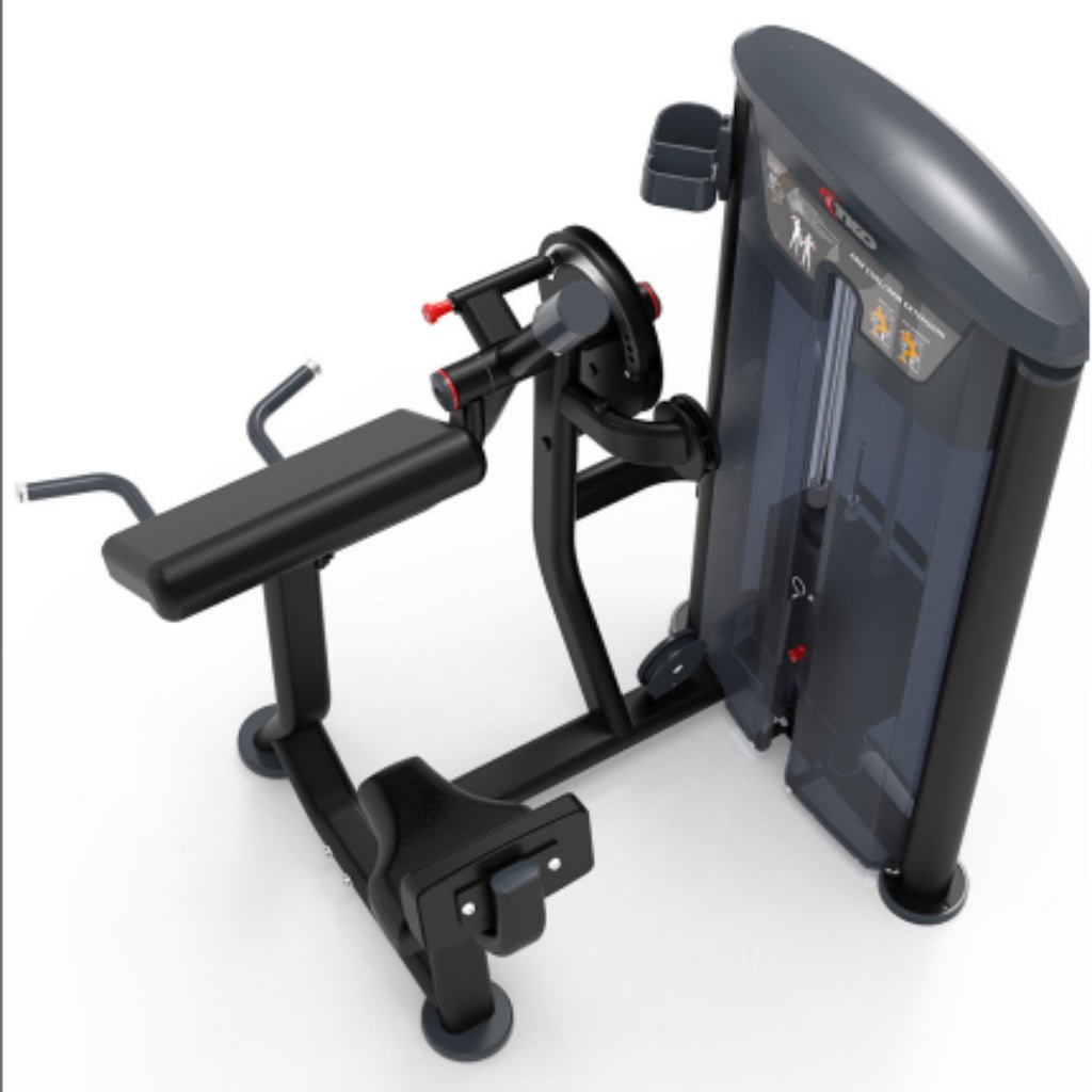 TKO Strength & Performance - TKO 7063 Selectorized Bicep Curl Tricep Extension Machine - Selectorized