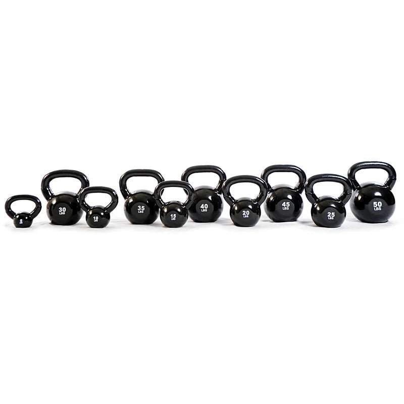 TKO Strength & Performance - TKO 856KR 3 - Tier Kettlebell Rack with Full Kettlebell Set - Kettlebell Set & Rack