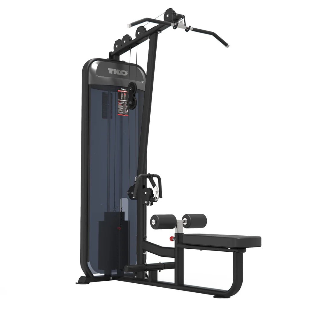 TKO Strength & Performance - TKO 8801 Achieve Duals Lat Pulldown Seated Row - Selectorized