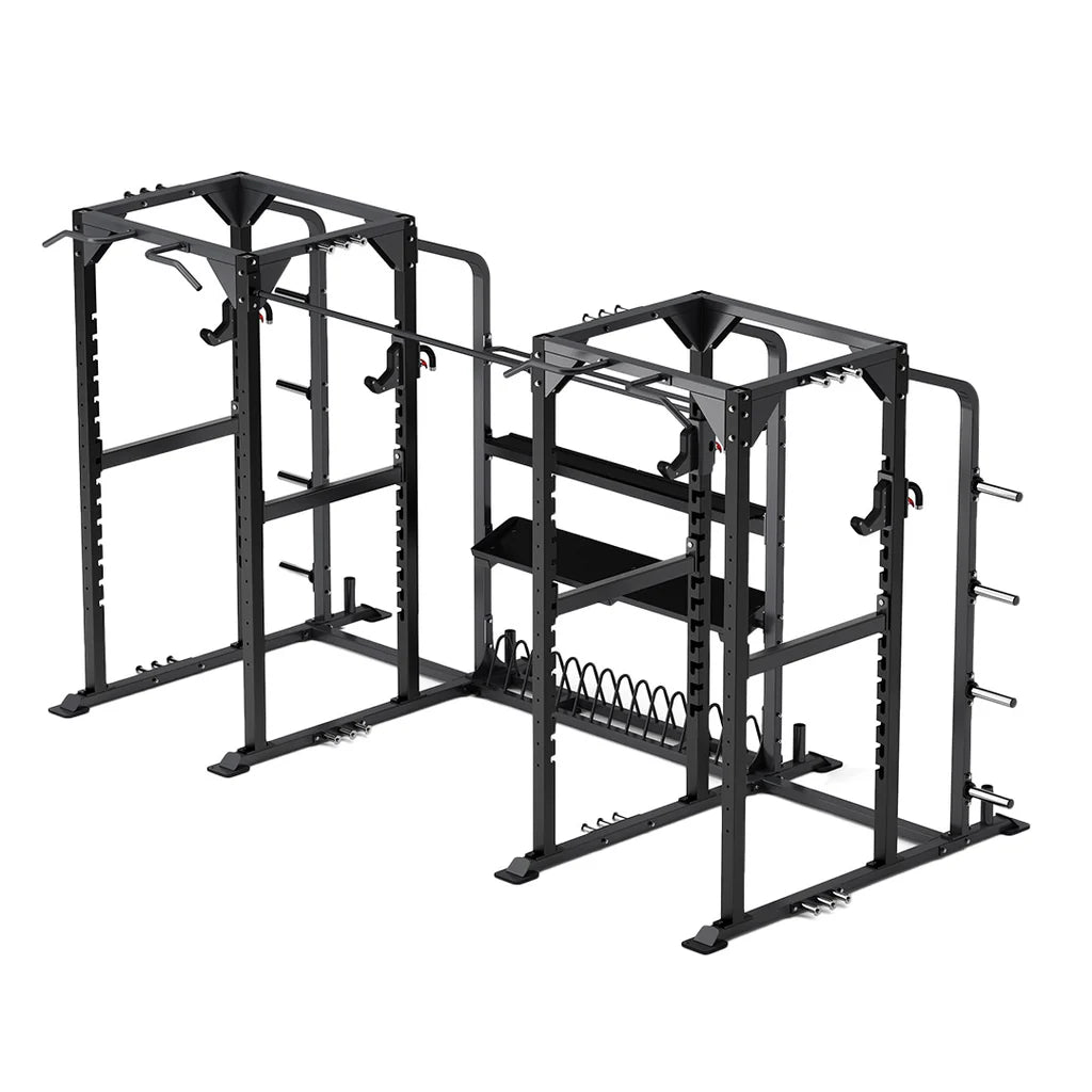 TKO Strength & Performance - TKO 920PR Dual Power Rack with Storage - Power Rack