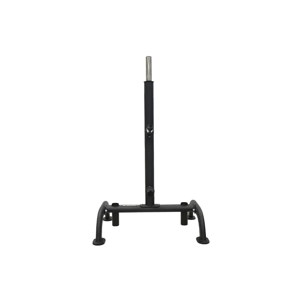 TKO Strength & Performance - TKO S6210 - OR255 255 lb Rubber Olympic Plate Set with Plate Tree - Weight Plate Storage