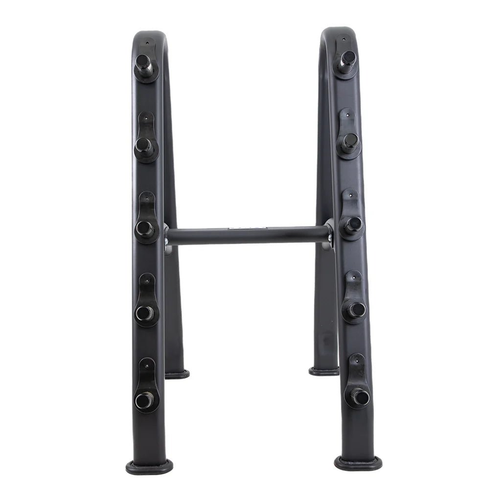 TKO Strength & Performance - TKO S846 Full Barbell Rack with 20–110 lb Fixed Straight or Curl Bar Sets - Fixed Barbell Set