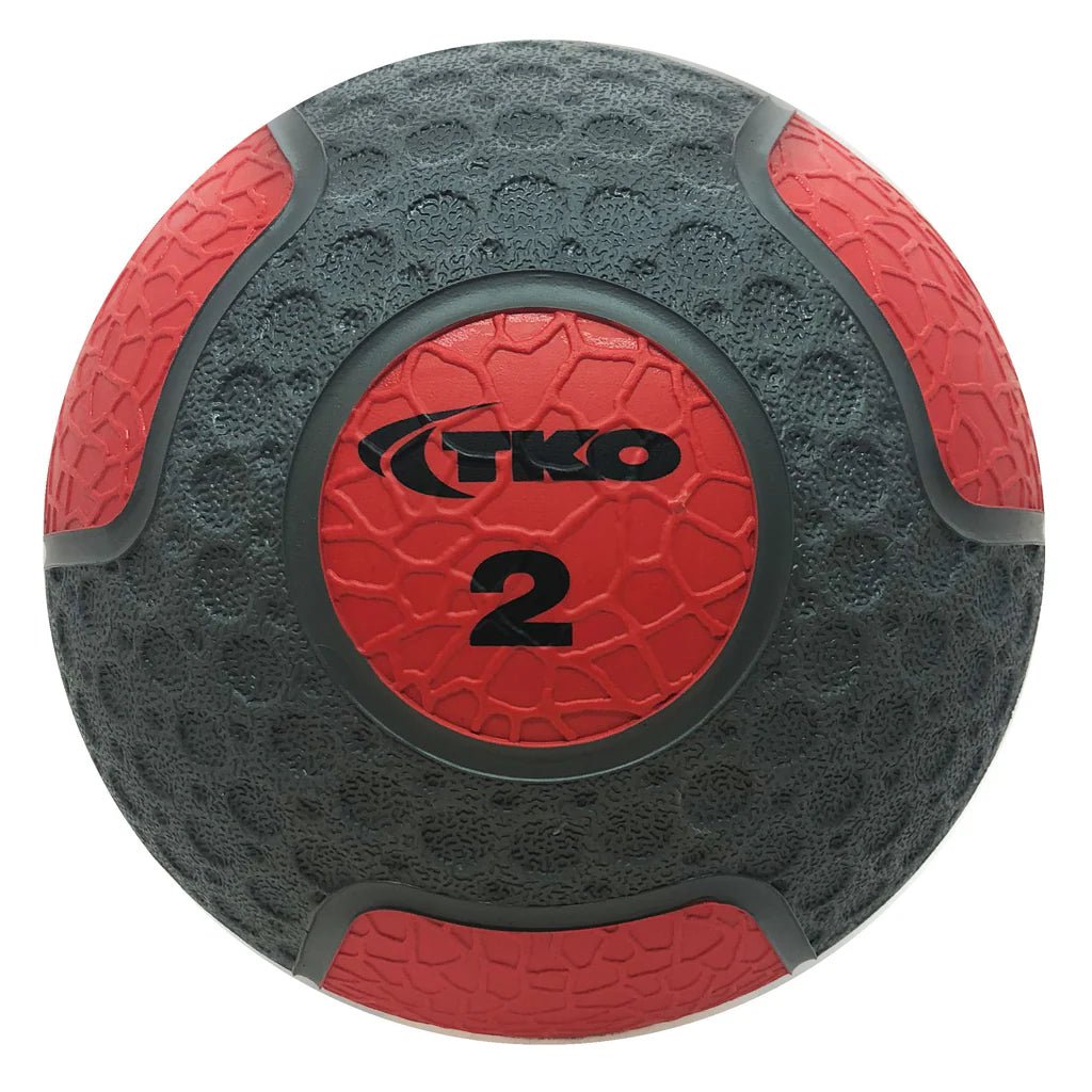 TKO Strength & Performance - TKO S849 - CMB2 Rubberized Medicine Ball Set with Rack - Medicine Balls
