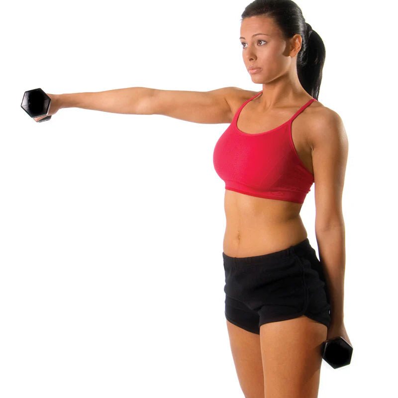 TKO Strength & Performance - TKO Strength 814TXR Tri - Grip Rubber Hex Dumbbell Sets - Dumbbell Set - Revive and Lift