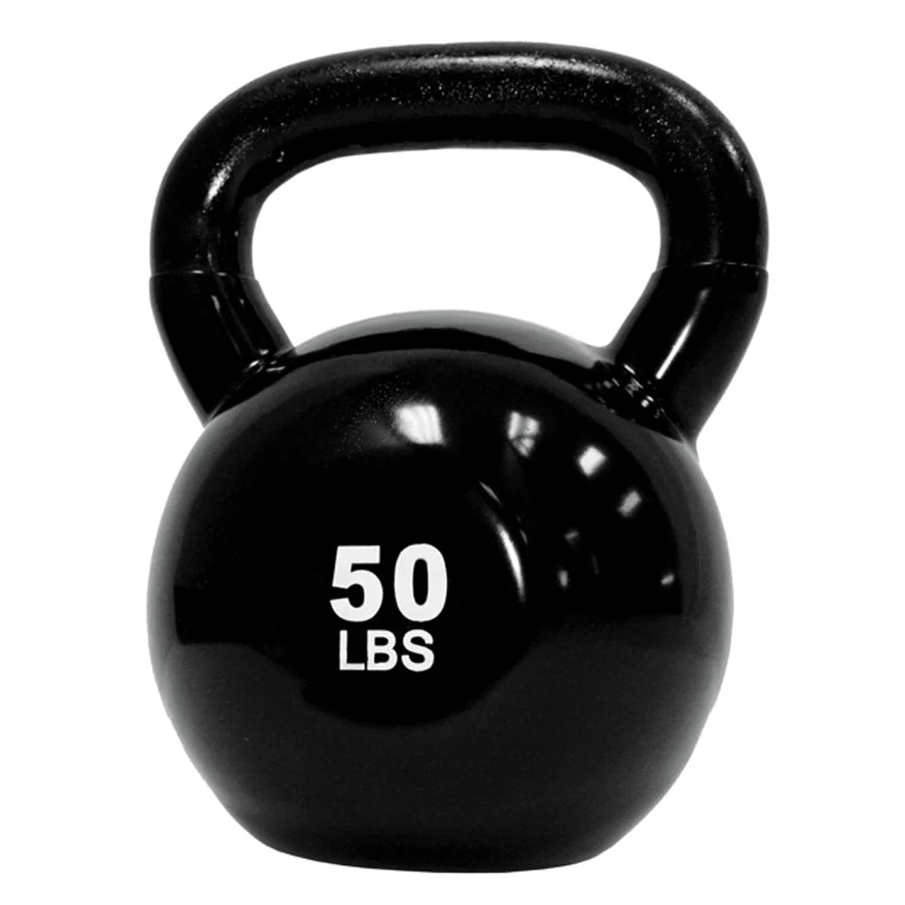 TKO Strength & Performance - TKO Vinyl Coated (5 - 50lb) Kettlebell Set 857KBV - Kettlebell Set
