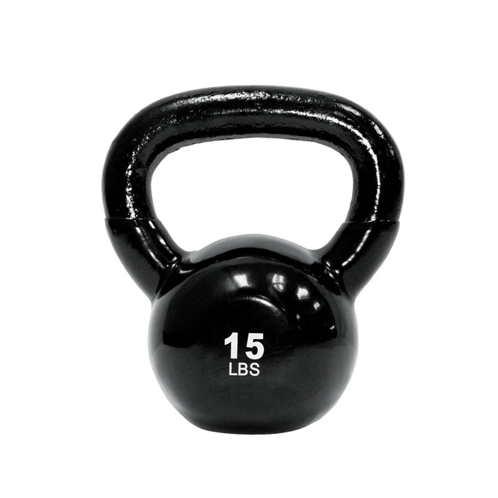 TKO Strength & Performance - TKO Vinyl Coated (5 - 50lb) Kettlebell Set 857KBV - Kettlebell Set