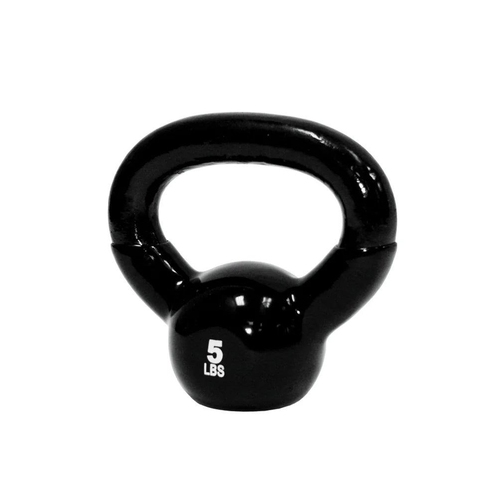 TKO Strength & Performance - TKO Vinyl Coated (5 - 50lb) Kettlebell Set 857KBV - Kettlebell Set
