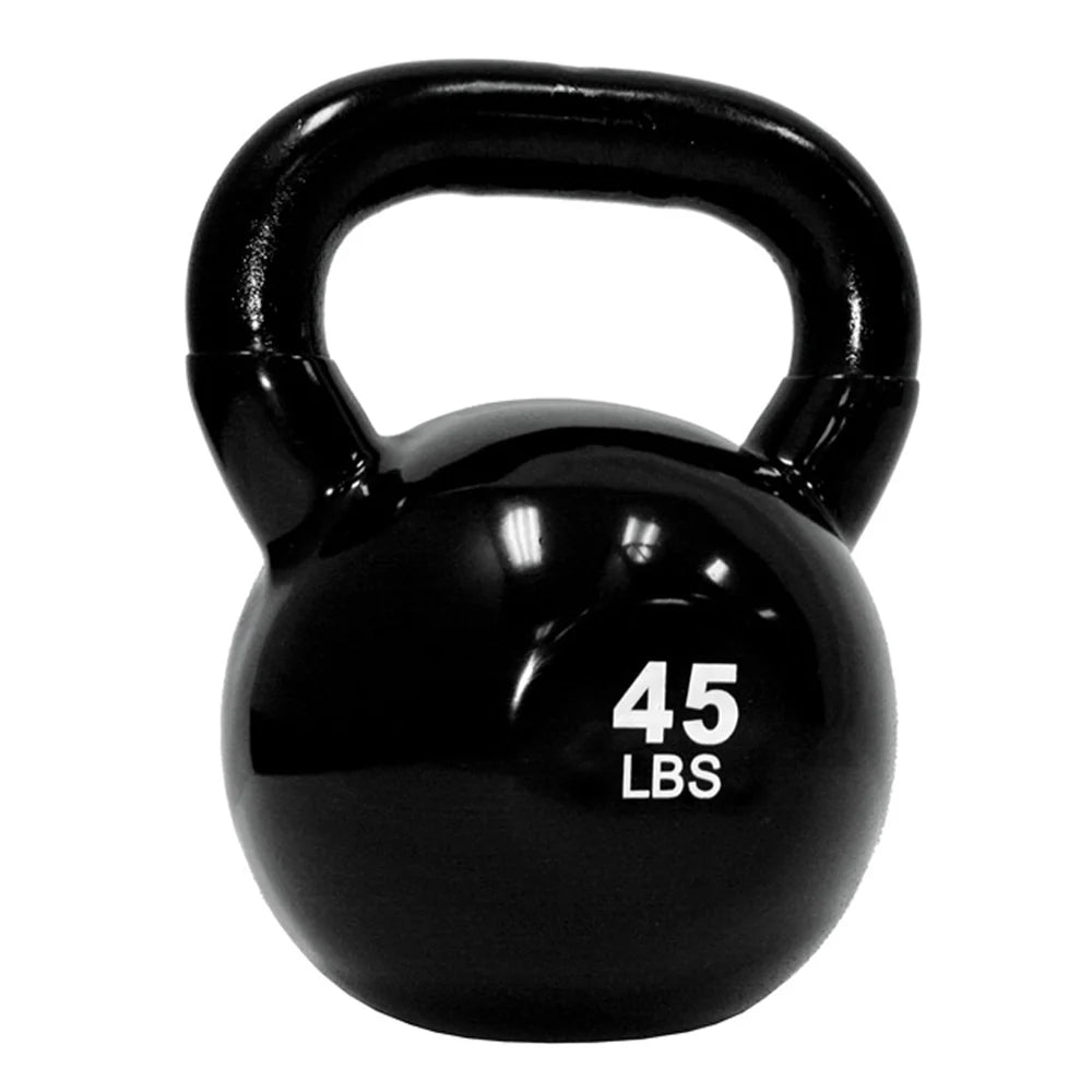 TKO Strength & Performance - TKO Vinyl Coated (5 - 50lb) Kettlebell Set 857KBV - Kettlebell Set
