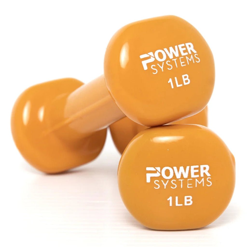 Power Systems - Deluxe Vinyl Dumbbells - Dumbbells - Revive and Lift