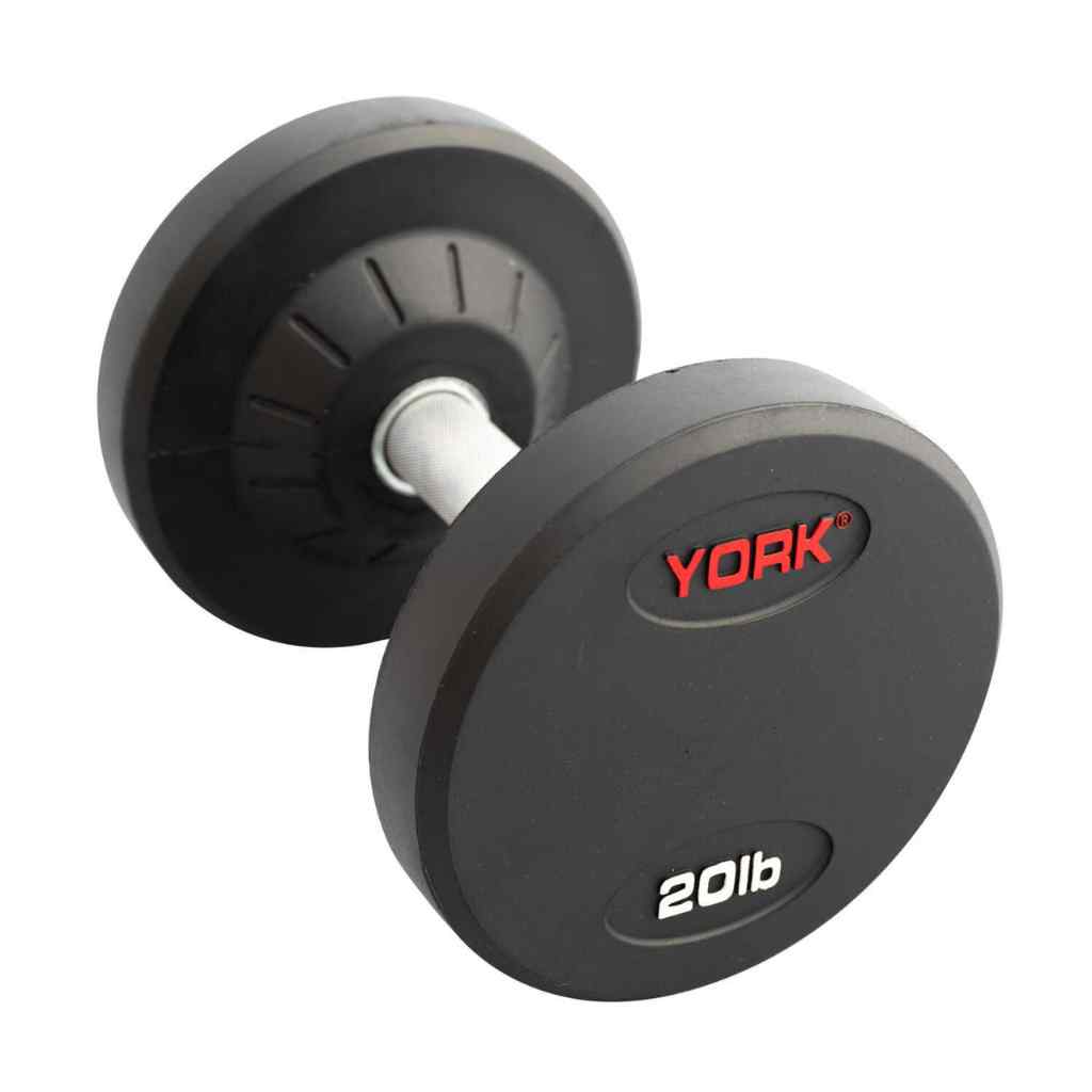 York Barbell - York Barbell Pro Style Dumbbell Pairs – Round Rubber - Dumbbell Set