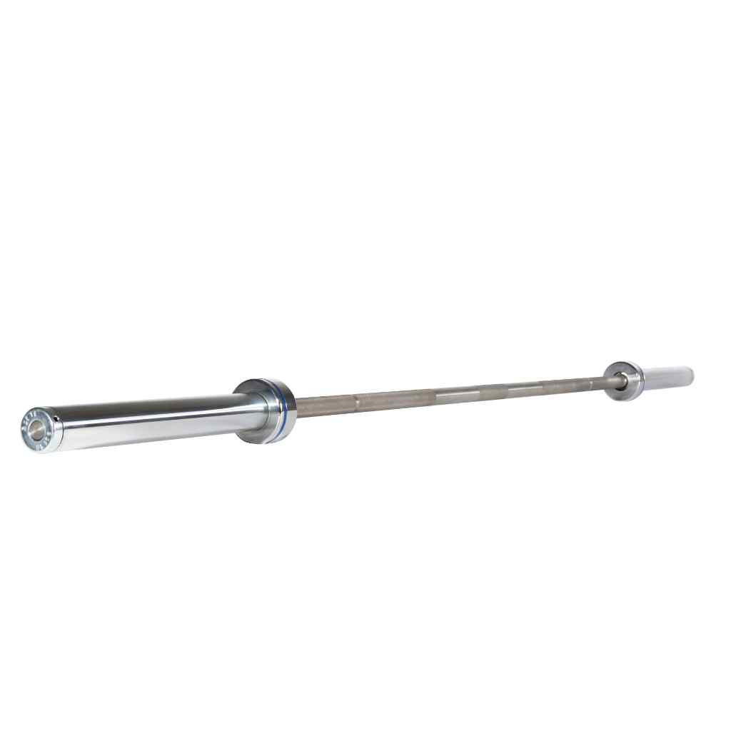 York Barbell - York Elite Olympic Stainless Steel Weight Bar - Barbell