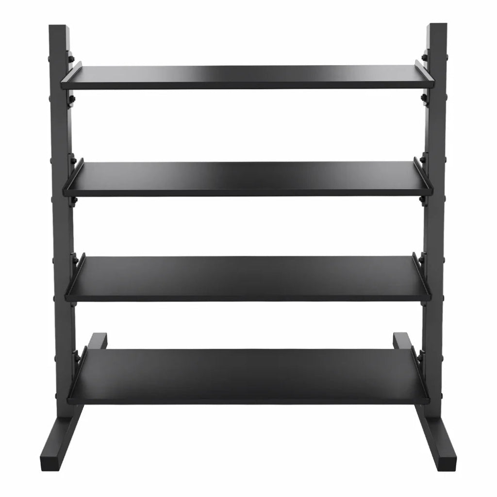 Power Systems 4 Tier Neoprene or Vinyl Dumbbell Rack - Dumbbell Storage - Power Systems
