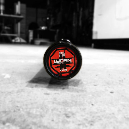 Lycan Fitness - All Black Pro Barbell - Weight Bars - Revive and Lift