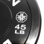 Lycan Fitness - Black Rubber Bumper Plates - Weight Plates - Revive and Lift