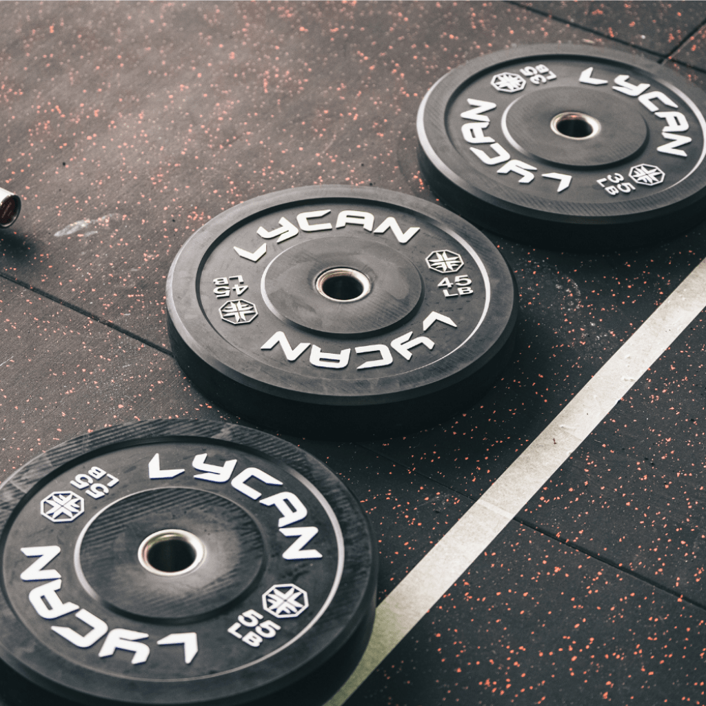 Lycan Fitness - Black Rubber Bumper Plates - Weight Plates - Revive and Lift