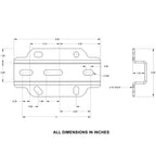Ropeflex RB210 Bracket for RX2100 - Rope Trainer - RopeFlex