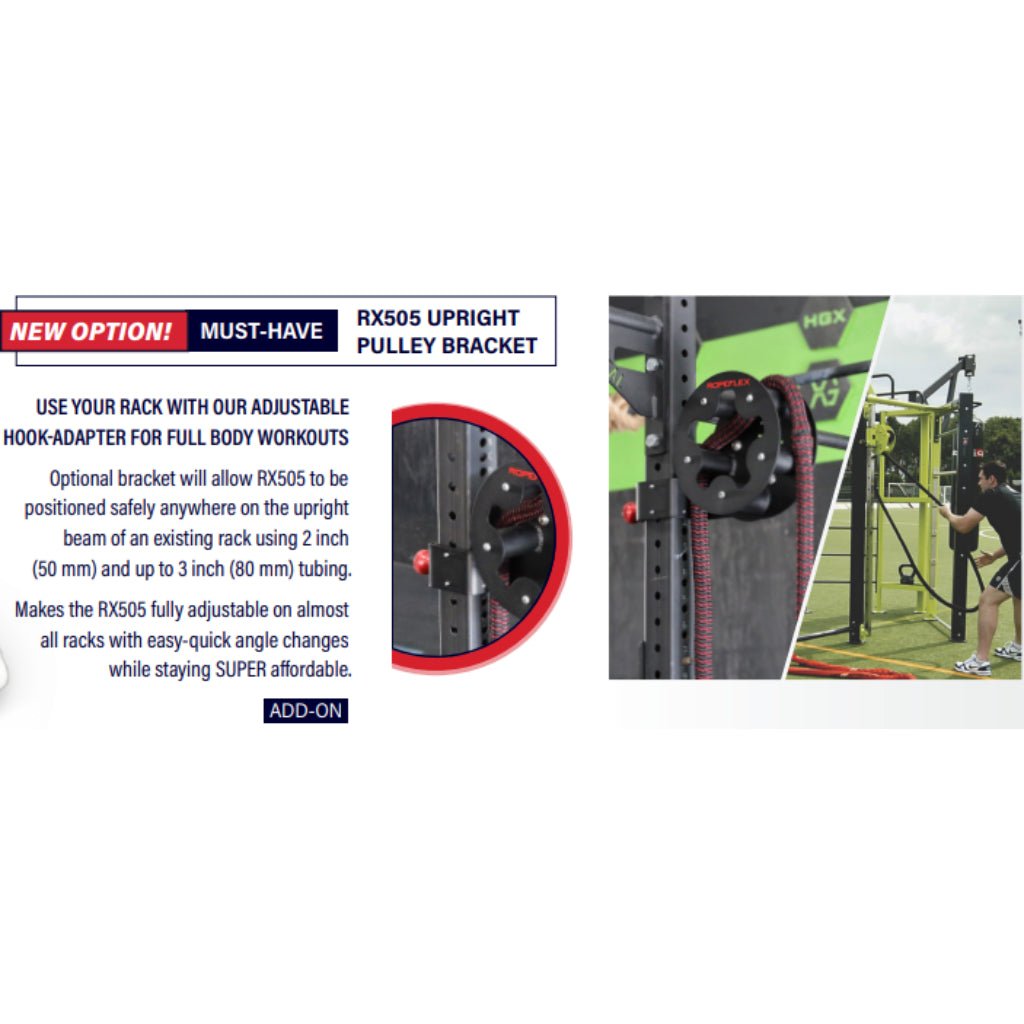 Ropeflex RXB5 Bracket For RX505 - Rope Trainer - RopeFlex