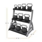 Power Systems Studio Kettlebell Rack - Kettlebell Storage - Power Systems