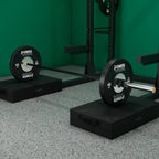 Power Systems Training Plates Black | Durable Bumper Plates - Weight Plates - Power Systems