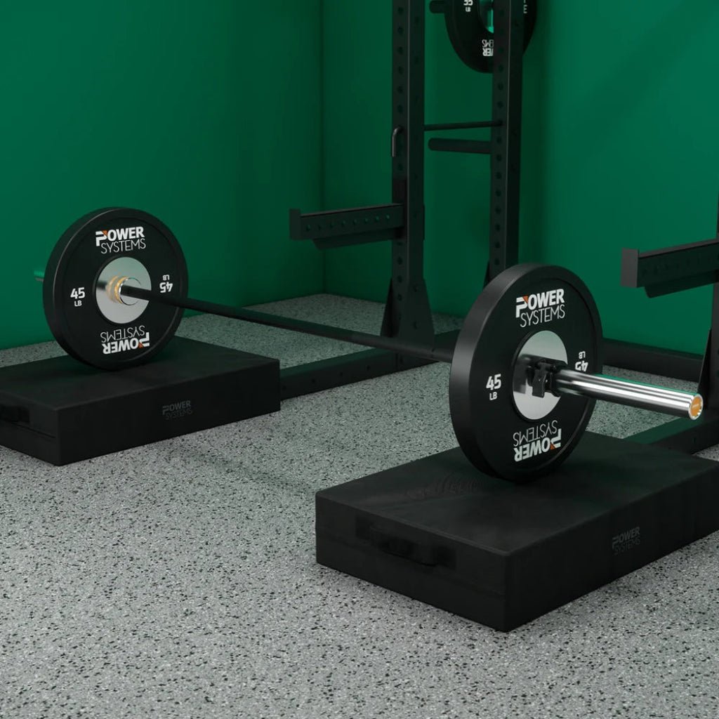Power Systems Training Plates Black | Durable Bumper Plates - Weight Plates - Power Systems