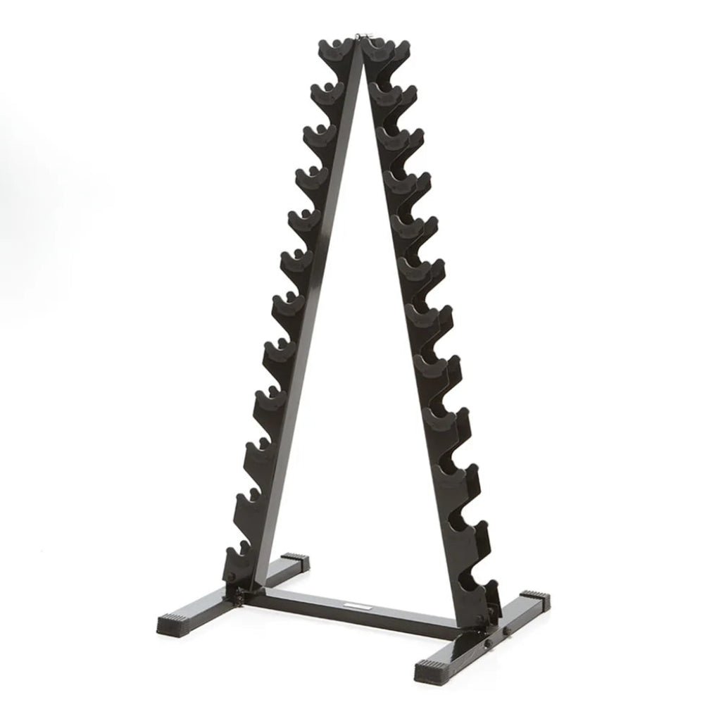 Power Systems Neoprene of Vinyl Vertical Dumbbell Rack - Dumbbell Storage - Power Systems