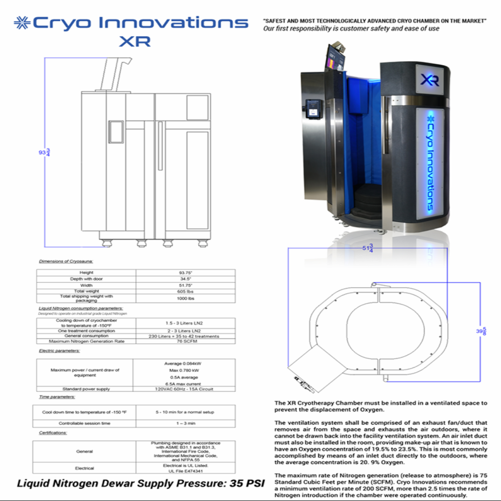 XR Cryo Thermal Chamber