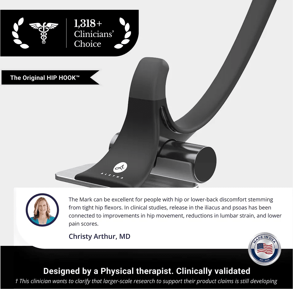 Hip Hook™ System | Aletha Health - Muscle release tool - Aletha Health
