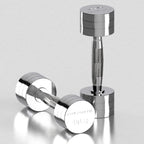 Chrome Round Dumbbell Set | Anatomy Fitness - Dumbbell Set - Anatomy Fitness