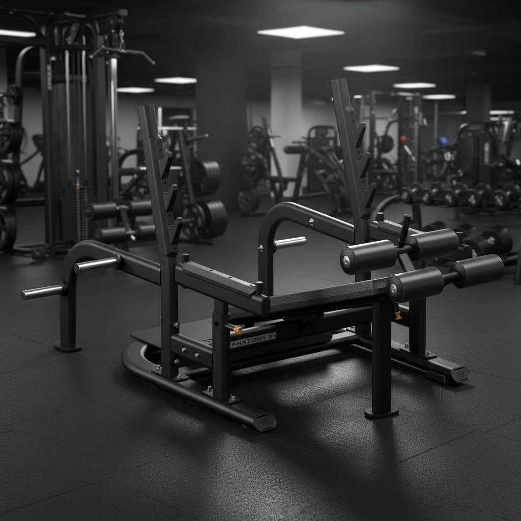Decline Olympic Bench Press | Anatomy Fitness - Bench - Anatomy Fitness