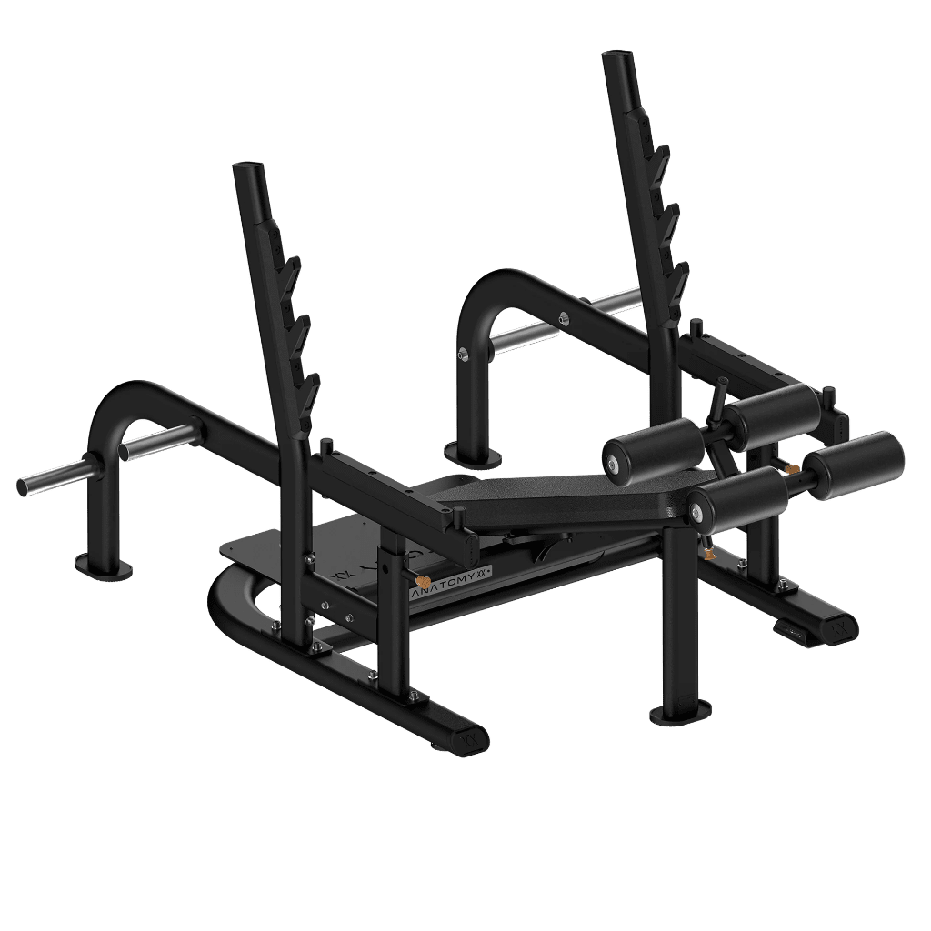 Decline Olympic Bench Press | Anatomy Fitness - Bench - Anatomy Fitness