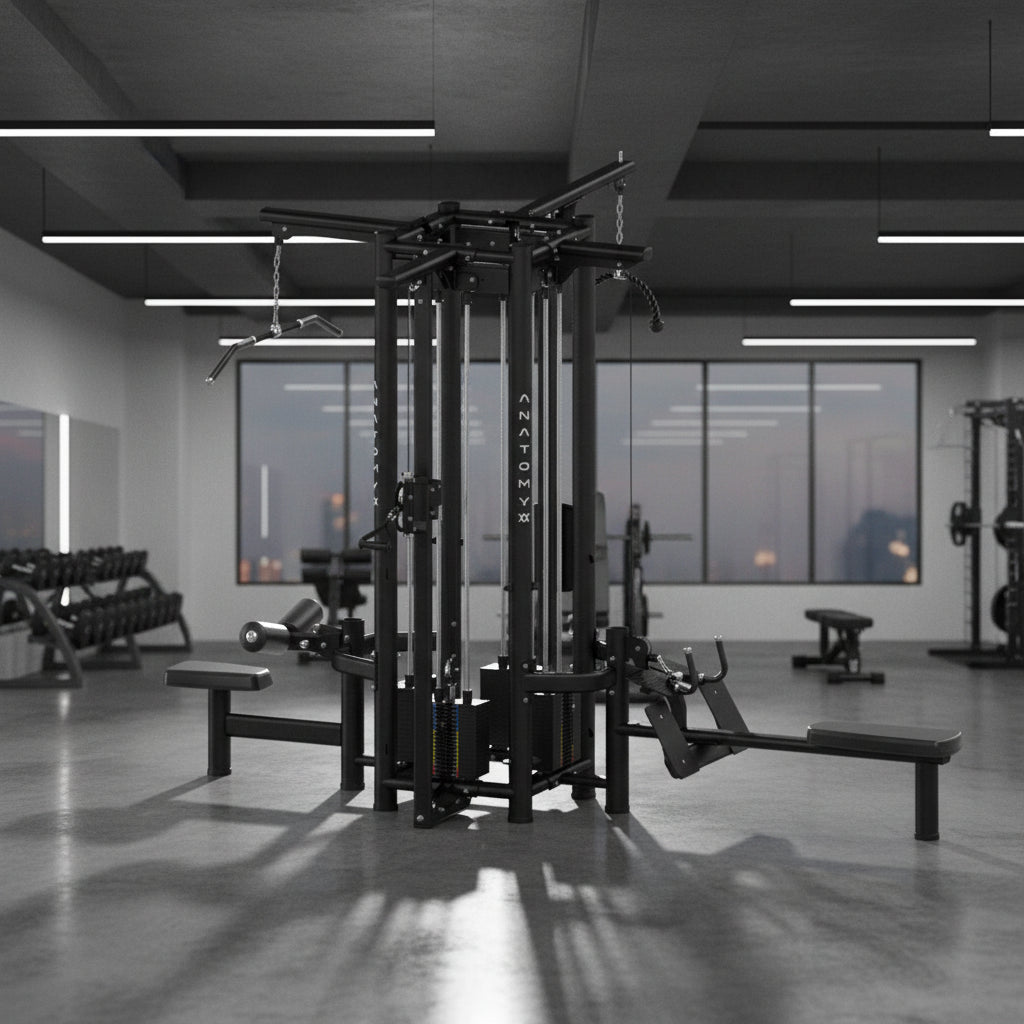 FLEXORA 4-Stack Multi Station | Anatomy Fitness - Multi-Stack - Anatomy Fitness