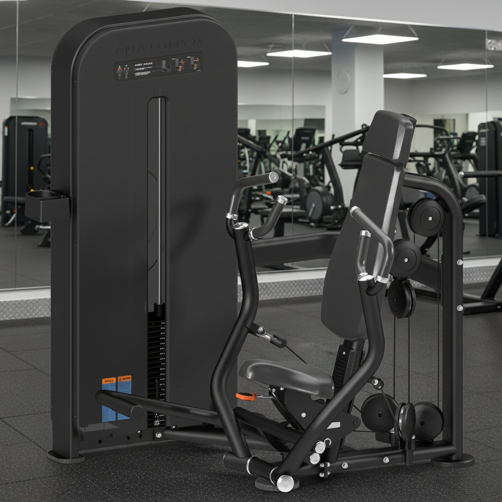 FLEXORA Commercial Chest Press | Anatomy Fitness - Selectorized - Anatomy Fitness