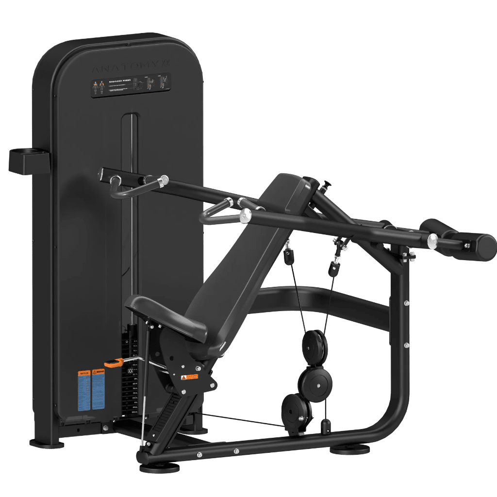 FLEXORA Commercial Shoulder Press | Anatomy Fitness - Selectorized - Anatomy Fitness