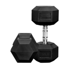 Hex Rubber Dumbbell Sets | Anatomy Fitness - Dumbbell Set - Anatomy Fitness