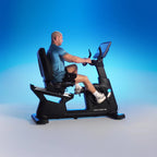 VELTRIX Touch Screen Recumbent Bike | Anatomy Fitness - Recumbent Bike - Anatomy Fitness