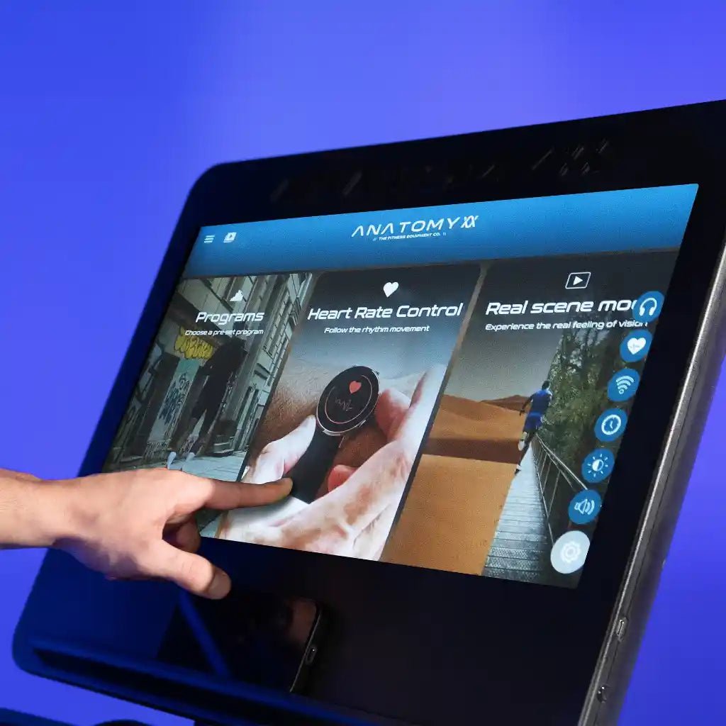 VELTRIX Touch Screen Treadmill | Anatomy Fitness - Treadmill - Anatomy Fitness
