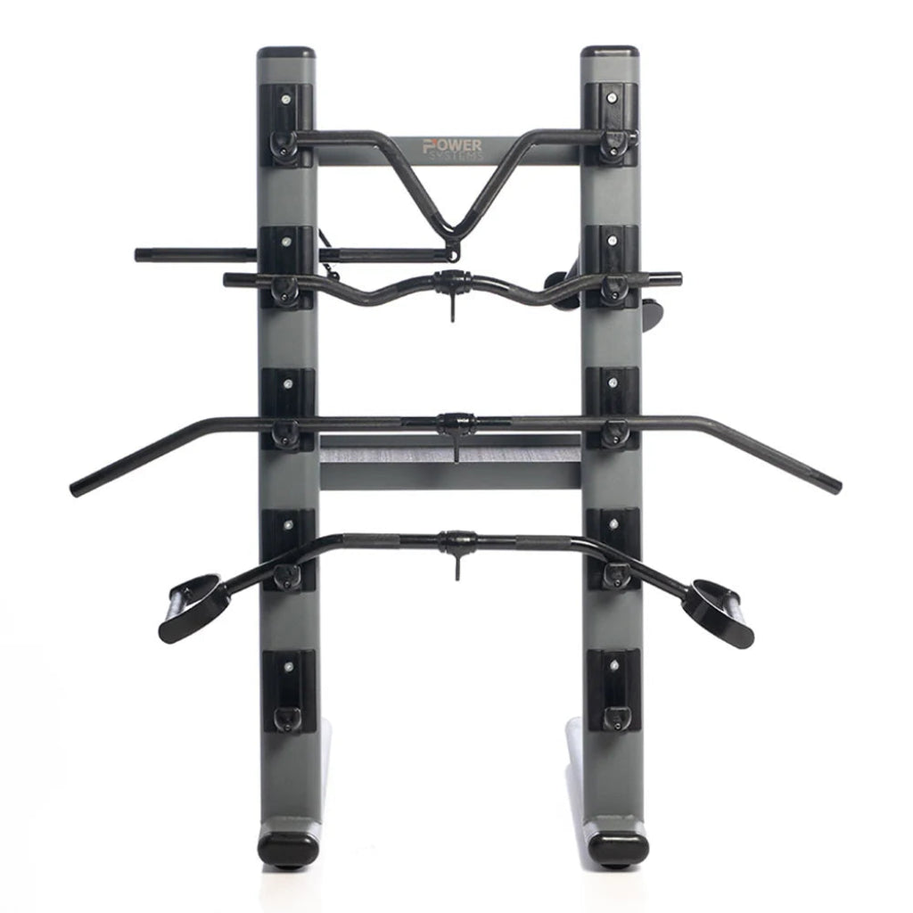 Cable Attachments Rack with 9 Black Chrome Attachments or Rack Only