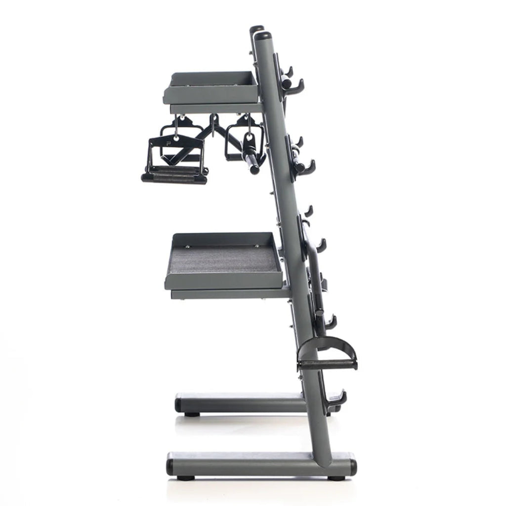 Cable Attachments Rack with 9 Black Chrome Attachments or Rack Only