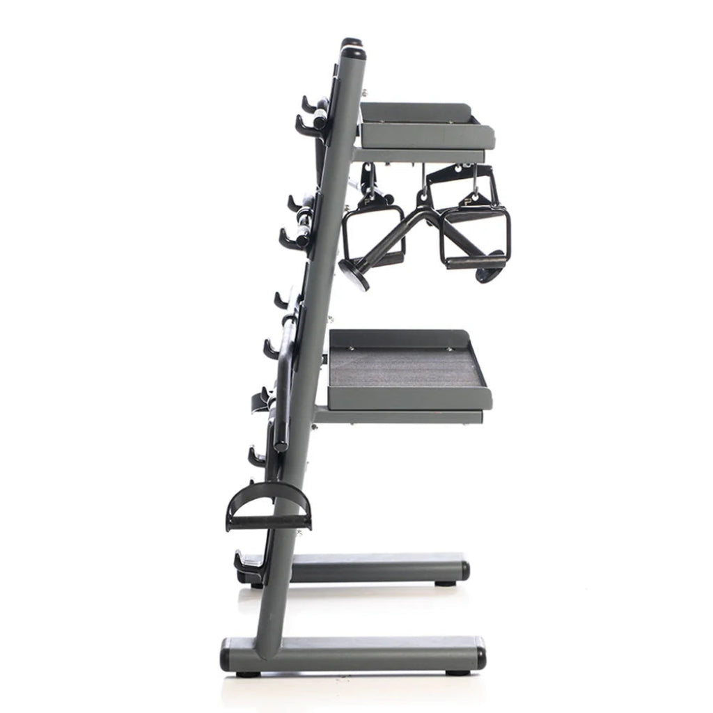 Cable Attachments Rack with 9 Black Chrome Attachments or Rack Only