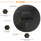 Power Systems Ballistic Ball | Soft - Shell Medicine Ball - Ballistic Ball - Power Systems